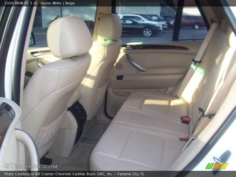 Alpine White / Beige 2006 BMW X5 3.0i