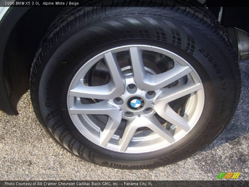 Alpine White / Beige 2006 BMW X5 3.0i