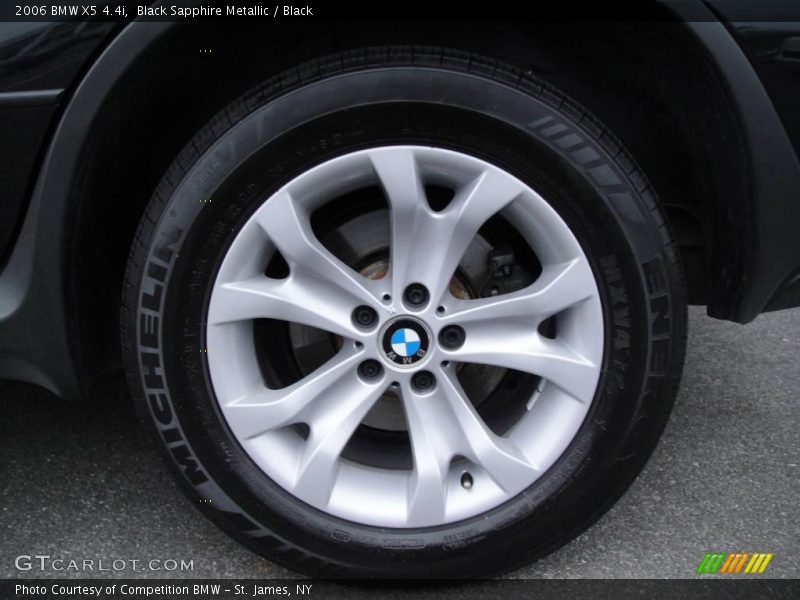 Black Sapphire Metallic / Black 2006 BMW X5 4.4i