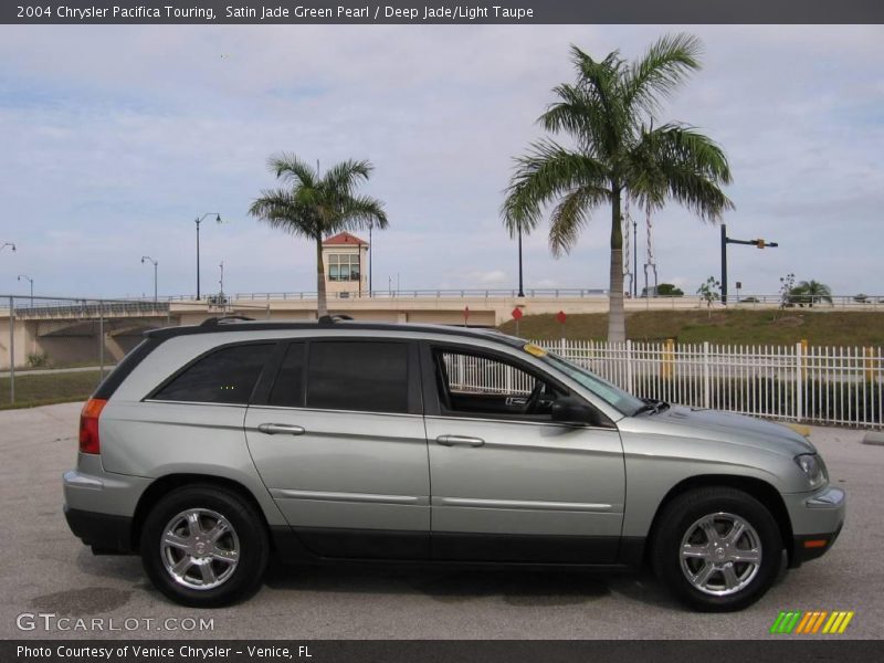 Satin Jade Green Pearl / Deep Jade/Light Taupe 2004 Chrysler Pacifica Touring
