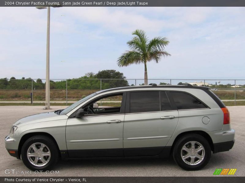 Satin Jade Green Pearl / Deep Jade/Light Taupe 2004 Chrysler Pacifica Touring