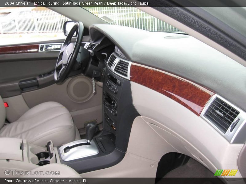 Satin Jade Green Pearl / Deep Jade/Light Taupe 2004 Chrysler Pacifica Touring