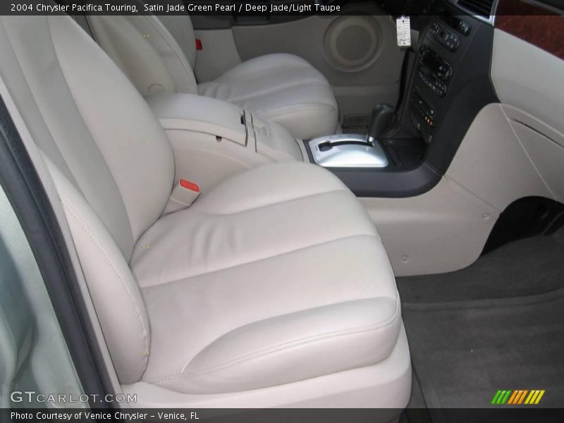 Satin Jade Green Pearl / Deep Jade/Light Taupe 2004 Chrysler Pacifica Touring