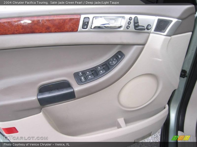 Satin Jade Green Pearl / Deep Jade/Light Taupe 2004 Chrysler Pacifica Touring