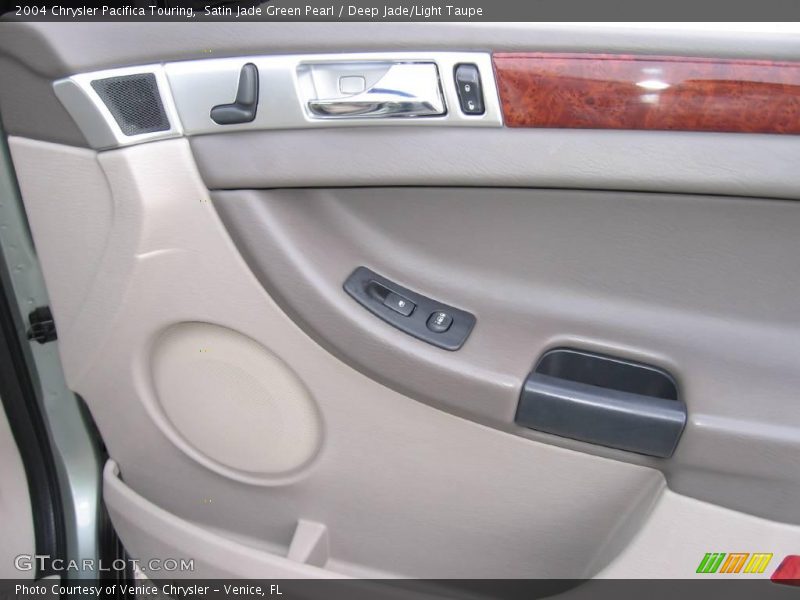 Satin Jade Green Pearl / Deep Jade/Light Taupe 2004 Chrysler Pacifica Touring