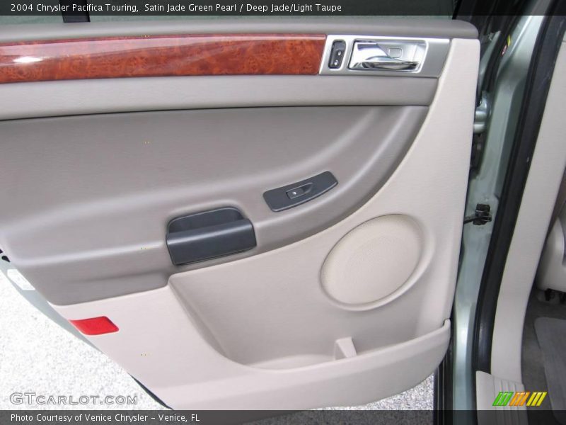 Satin Jade Green Pearl / Deep Jade/Light Taupe 2004 Chrysler Pacifica Touring