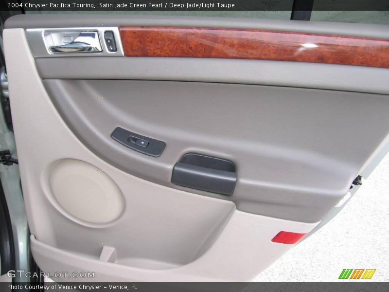 Satin Jade Green Pearl / Deep Jade/Light Taupe 2004 Chrysler Pacifica Touring