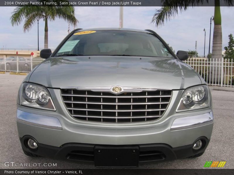 Satin Jade Green Pearl / Deep Jade/Light Taupe 2004 Chrysler Pacifica Touring