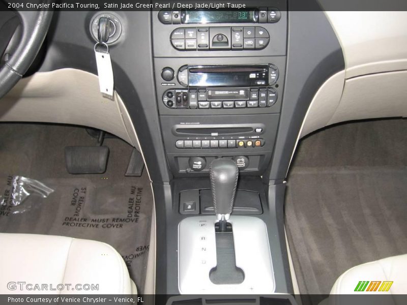 Satin Jade Green Pearl / Deep Jade/Light Taupe 2004 Chrysler Pacifica Touring
