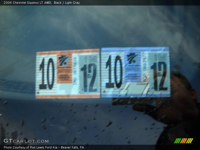 Black / Light Gray 2006 Chevrolet Equinox LT AWD
