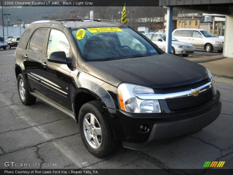 Black / Light Gray 2006 Chevrolet Equinox LT AWD