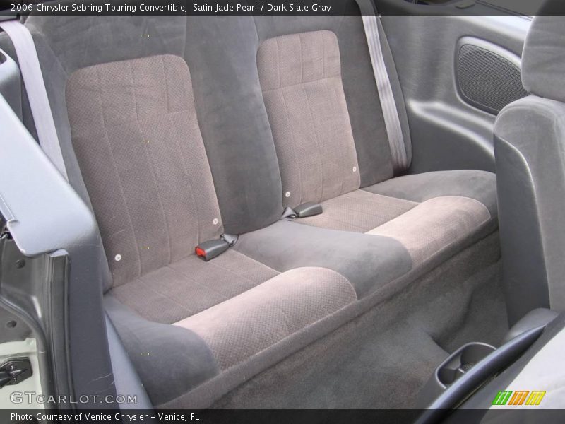 Satin Jade Pearl / Dark Slate Gray 2006 Chrysler Sebring Touring Convertible