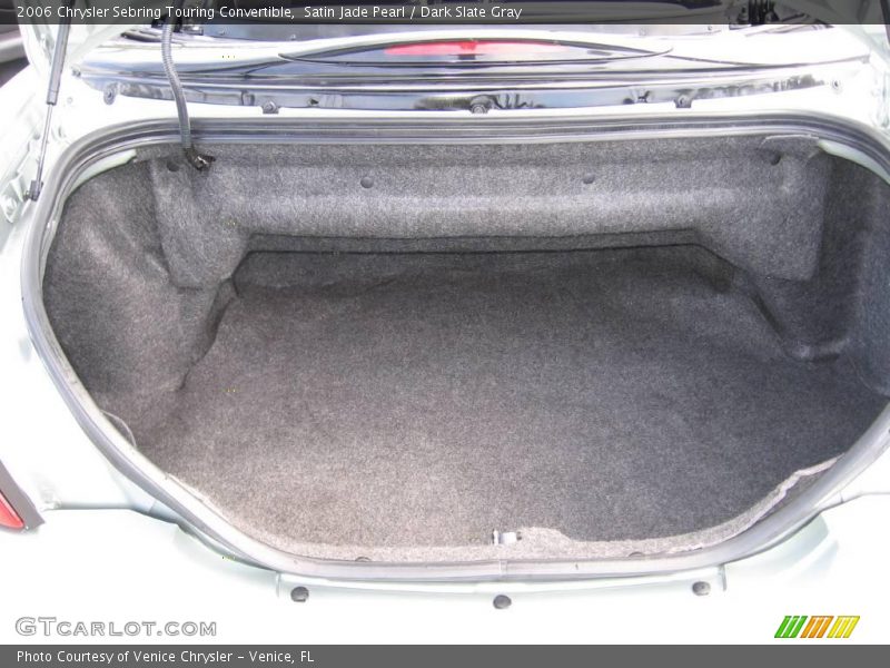 Satin Jade Pearl / Dark Slate Gray 2006 Chrysler Sebring Touring Convertible