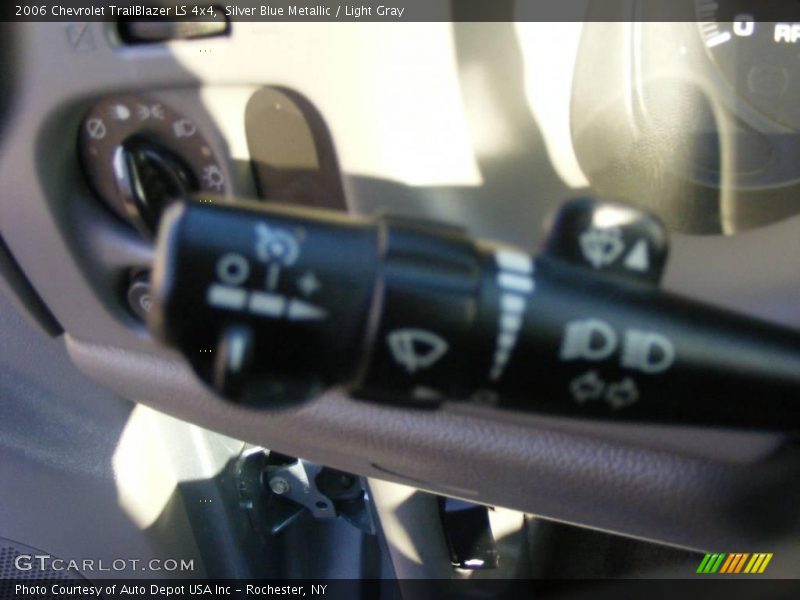 Silver Blue Metallic / Light Gray 2006 Chevrolet TrailBlazer LS 4x4