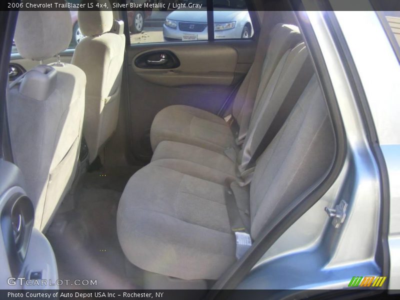Silver Blue Metallic / Light Gray 2006 Chevrolet TrailBlazer LS 4x4