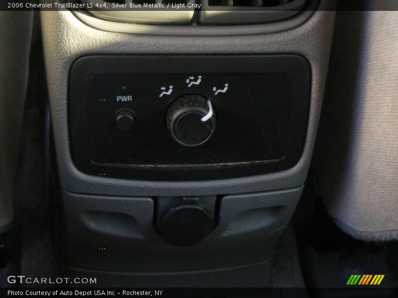 Silver Blue Metallic / Light Gray 2006 Chevrolet TrailBlazer LS 4x4