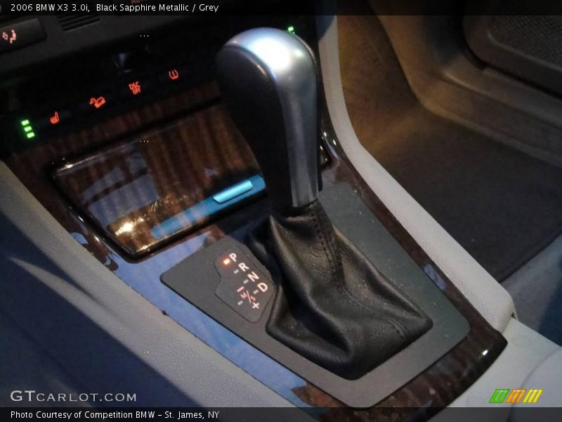 Black Sapphire Metallic / Grey 2006 BMW X3 3.0i