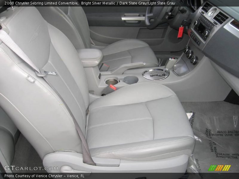 Bright Silver Metallic / Dark Slate Gray/Light Slate Gray 2008 Chrysler Sebring Limited Convertible