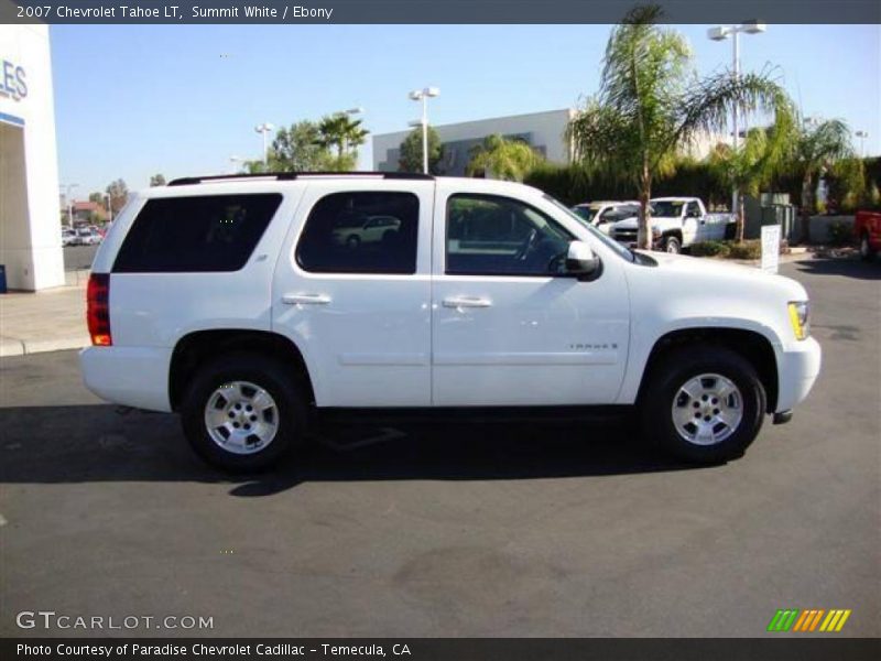 Summit White / Ebony 2007 Chevrolet Tahoe LT