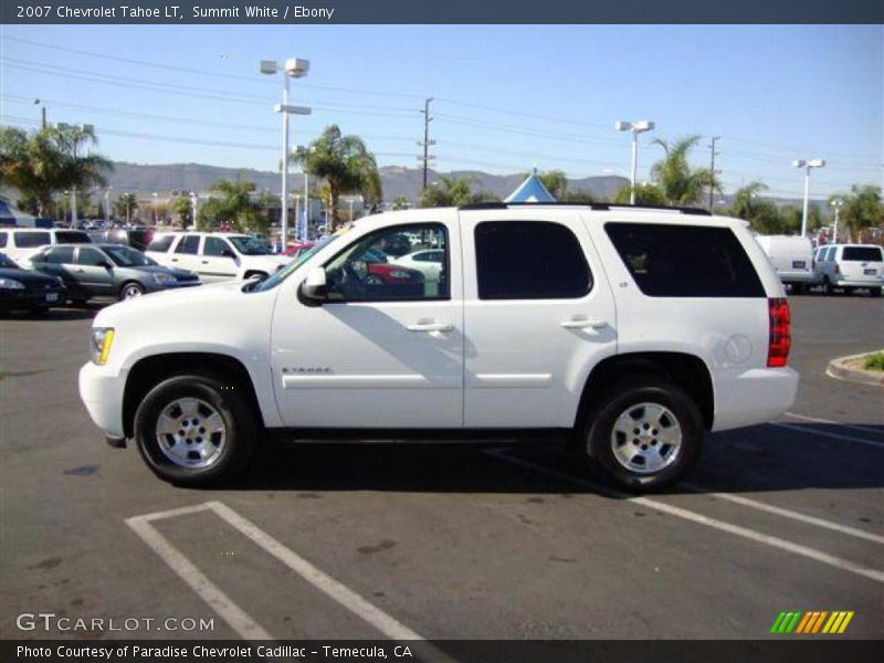 Summit White / Ebony 2007 Chevrolet Tahoe LT