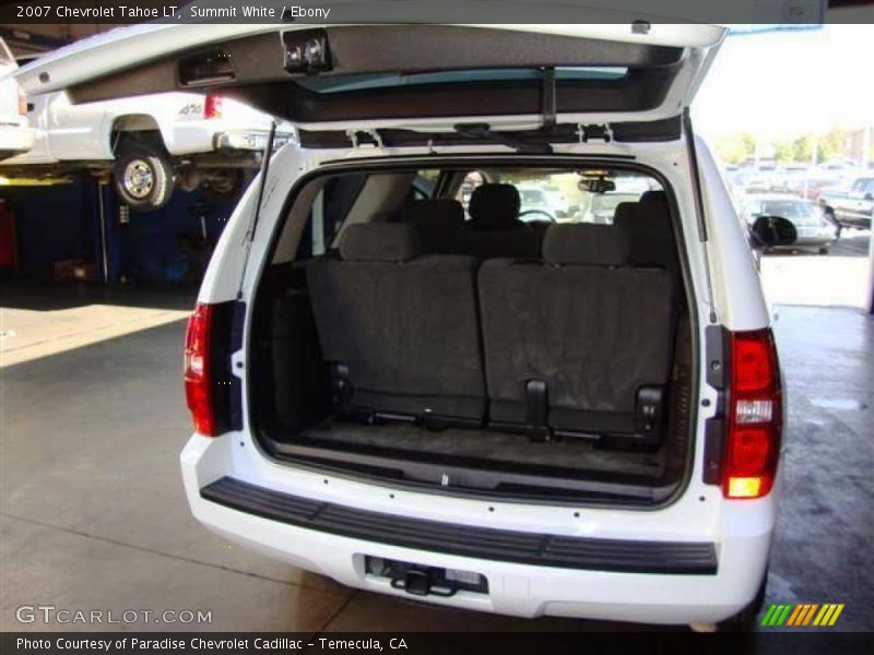 Summit White / Ebony 2007 Chevrolet Tahoe LT