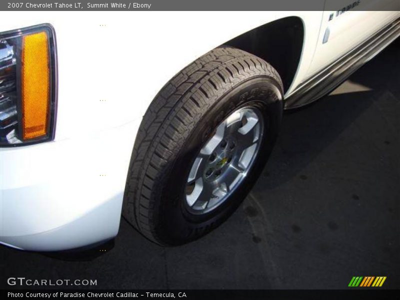 Summit White / Ebony 2007 Chevrolet Tahoe LT