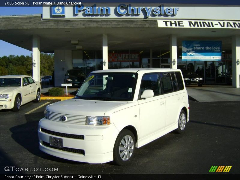 Polar White / Dark Charcoal 2005 Scion xB