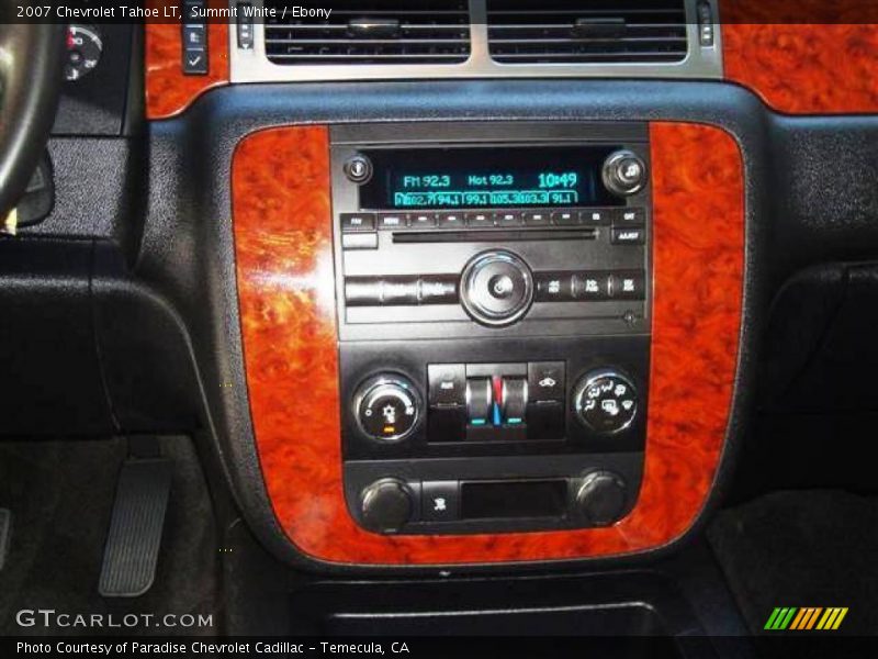 Summit White / Ebony 2007 Chevrolet Tahoe LT