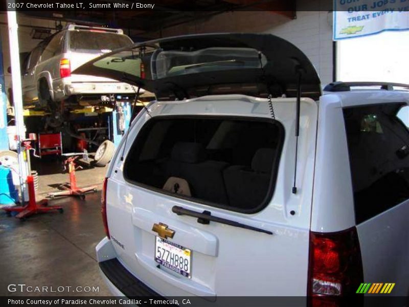 Summit White / Ebony 2007 Chevrolet Tahoe LT