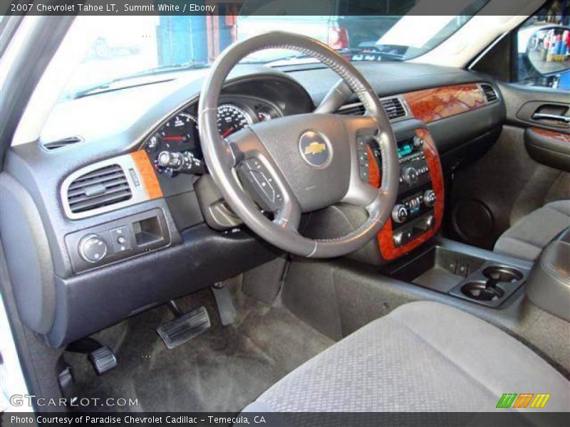 Summit White / Ebony 2007 Chevrolet Tahoe LT