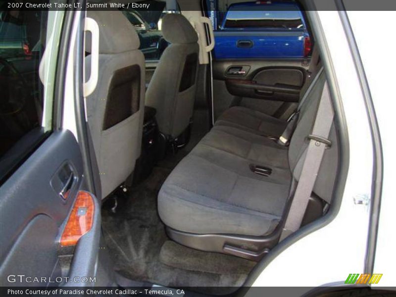 Summit White / Ebony 2007 Chevrolet Tahoe LT