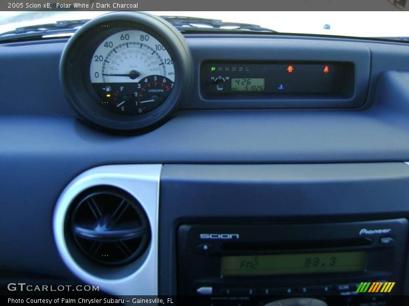 Polar White / Dark Charcoal 2005 Scion xB