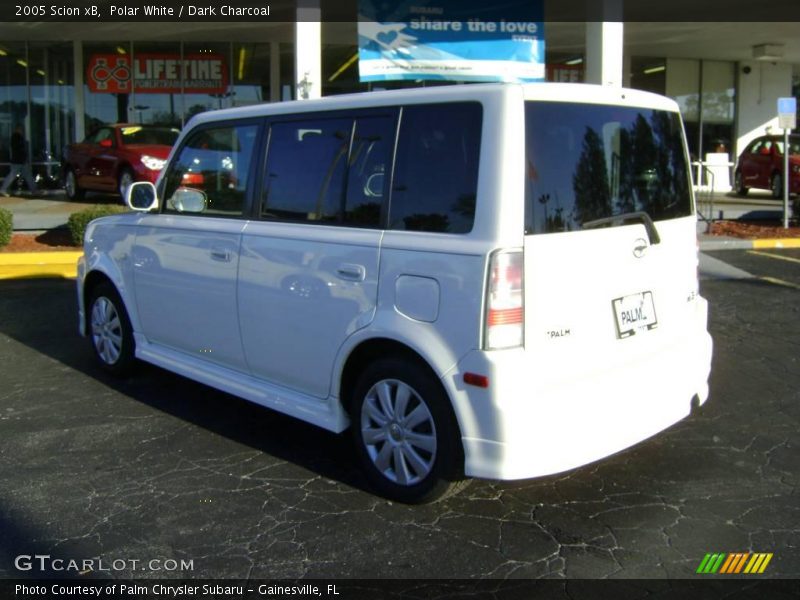 Polar White / Dark Charcoal 2005 Scion xB