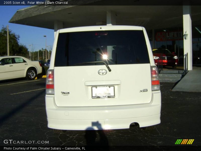 Polar White / Dark Charcoal 2005 Scion xB