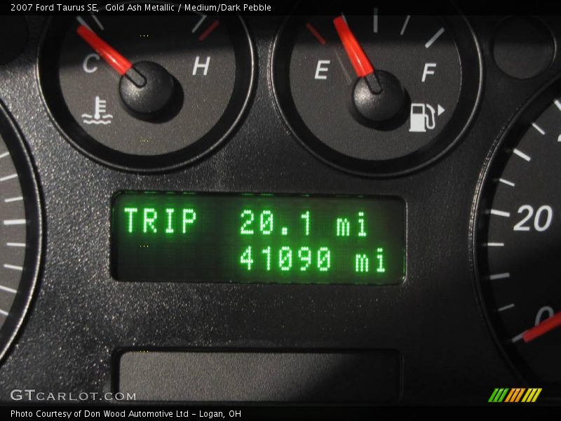 Gold Ash Metallic / Medium/Dark Pebble 2007 Ford Taurus SE