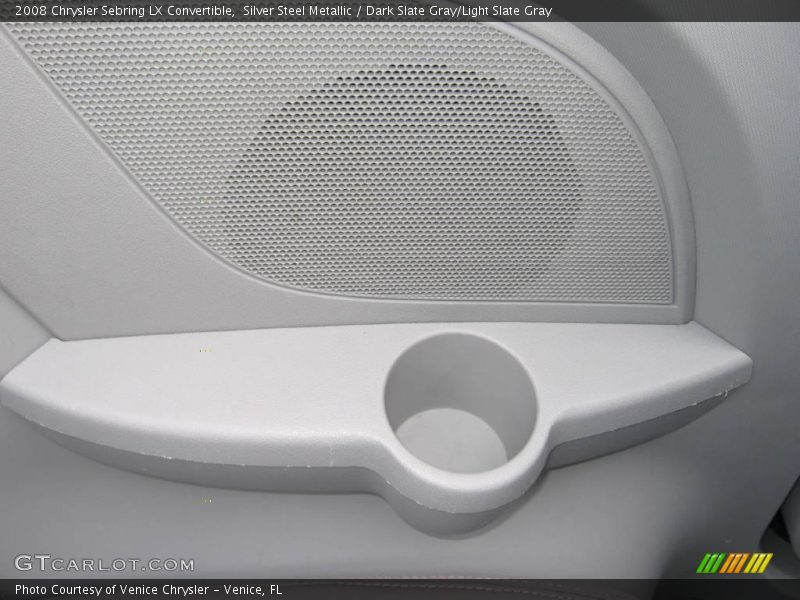 Silver Steel Metallic / Dark Slate Gray/Light Slate Gray 2008 Chrysler Sebring LX Convertible
