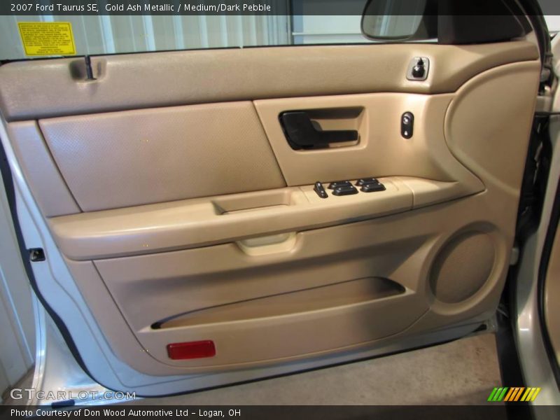 Gold Ash Metallic / Medium/Dark Pebble 2007 Ford Taurus SE