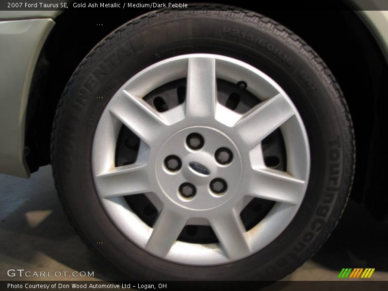 Gold Ash Metallic / Medium/Dark Pebble 2007 Ford Taurus SE