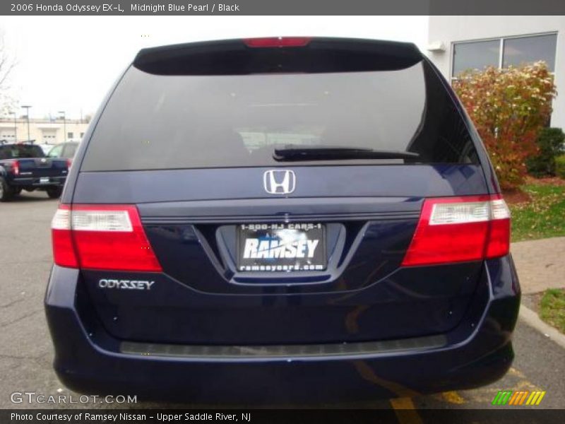 Midnight Blue Pearl / Black 2006 Honda Odyssey EX-L