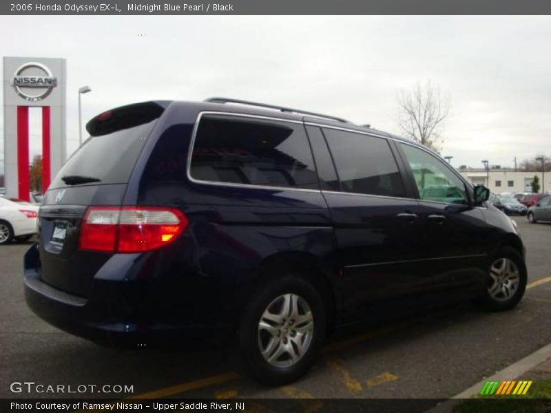 Midnight Blue Pearl / Black 2006 Honda Odyssey EX-L