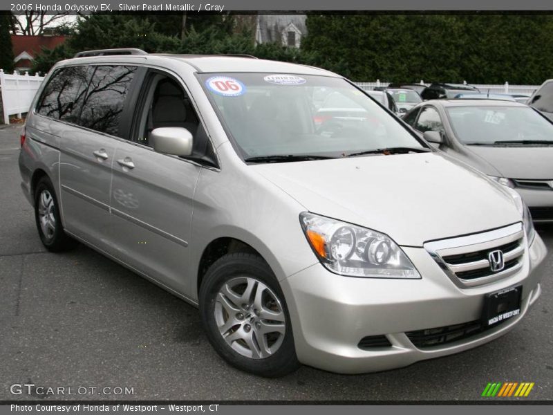 Silver Pearl Metallic / Gray 2006 Honda Odyssey EX