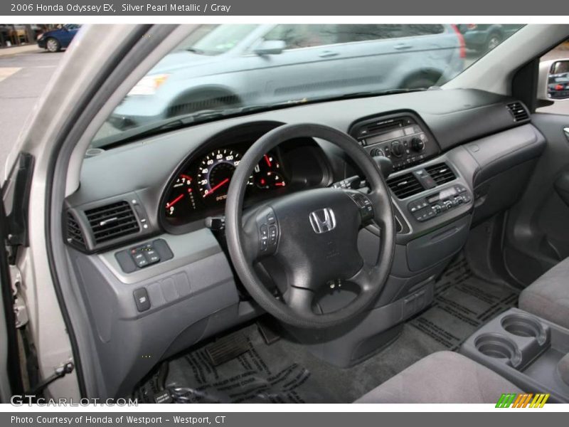 Silver Pearl Metallic / Gray 2006 Honda Odyssey EX
