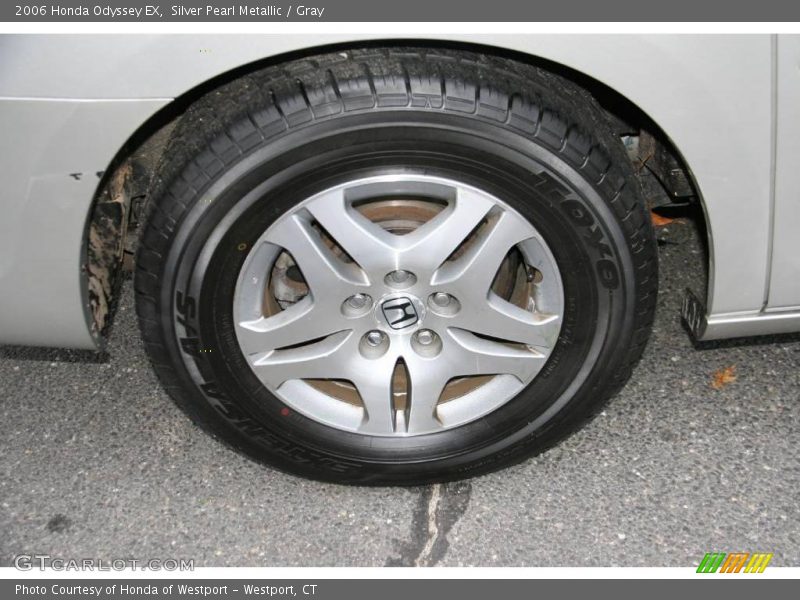 Silver Pearl Metallic / Gray 2006 Honda Odyssey EX