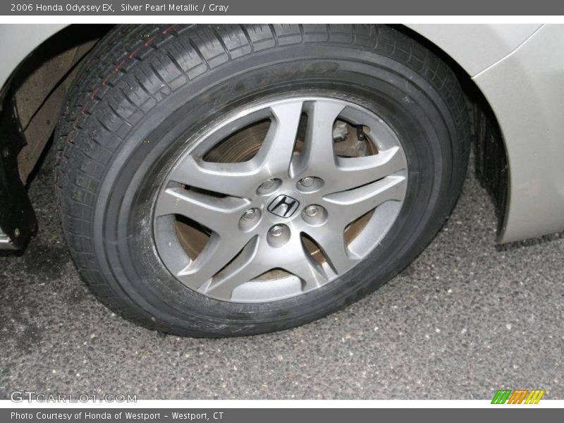 Silver Pearl Metallic / Gray 2006 Honda Odyssey EX