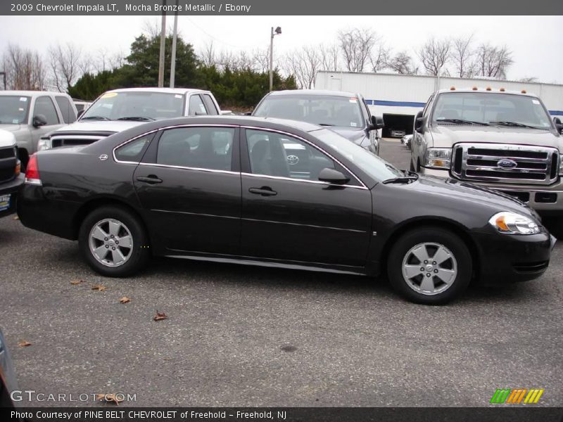 Mocha Bronze Metallic / Ebony 2009 Chevrolet Impala LT