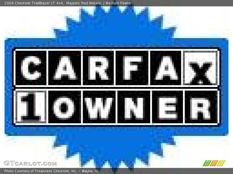 Majestic Red Metallic / Medium Pewter 2004 Chevrolet TrailBlazer LT 4x4