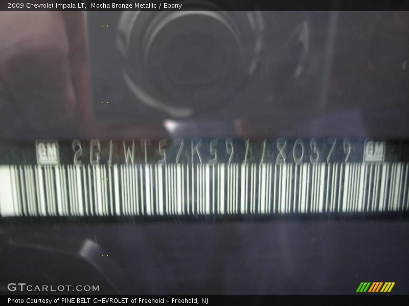 Mocha Bronze Metallic / Ebony 2009 Chevrolet Impala LT
