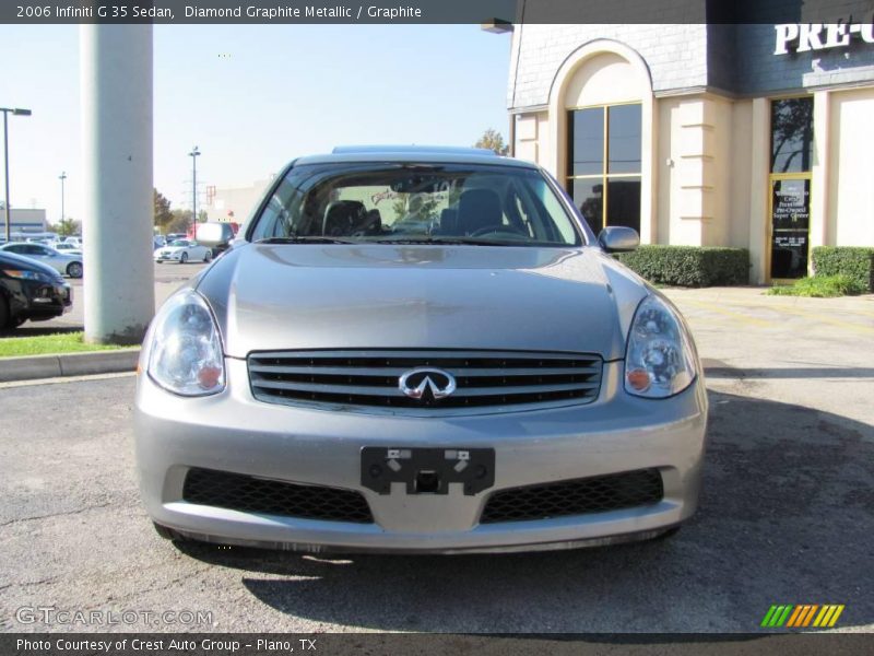 Diamond Graphite Metallic / Graphite 2006 Infiniti G 35 Sedan