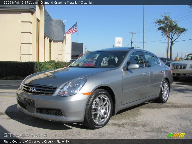 Diamond Graphite Metallic / Graphite 2006 Infiniti G 35 Sedan