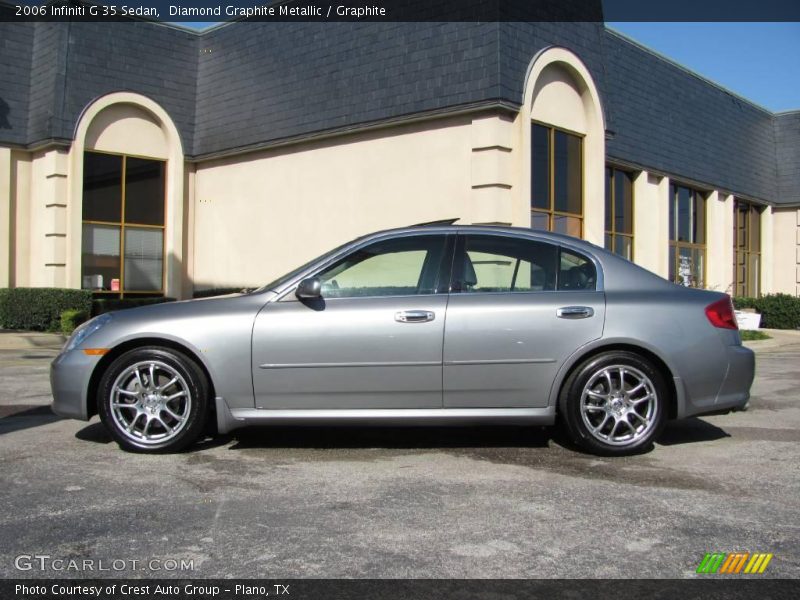 Diamond Graphite Metallic / Graphite 2006 Infiniti G 35 Sedan